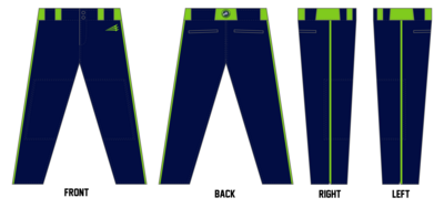 Queen City Hustle Custom Relaxed Baseball Pant #BP4C