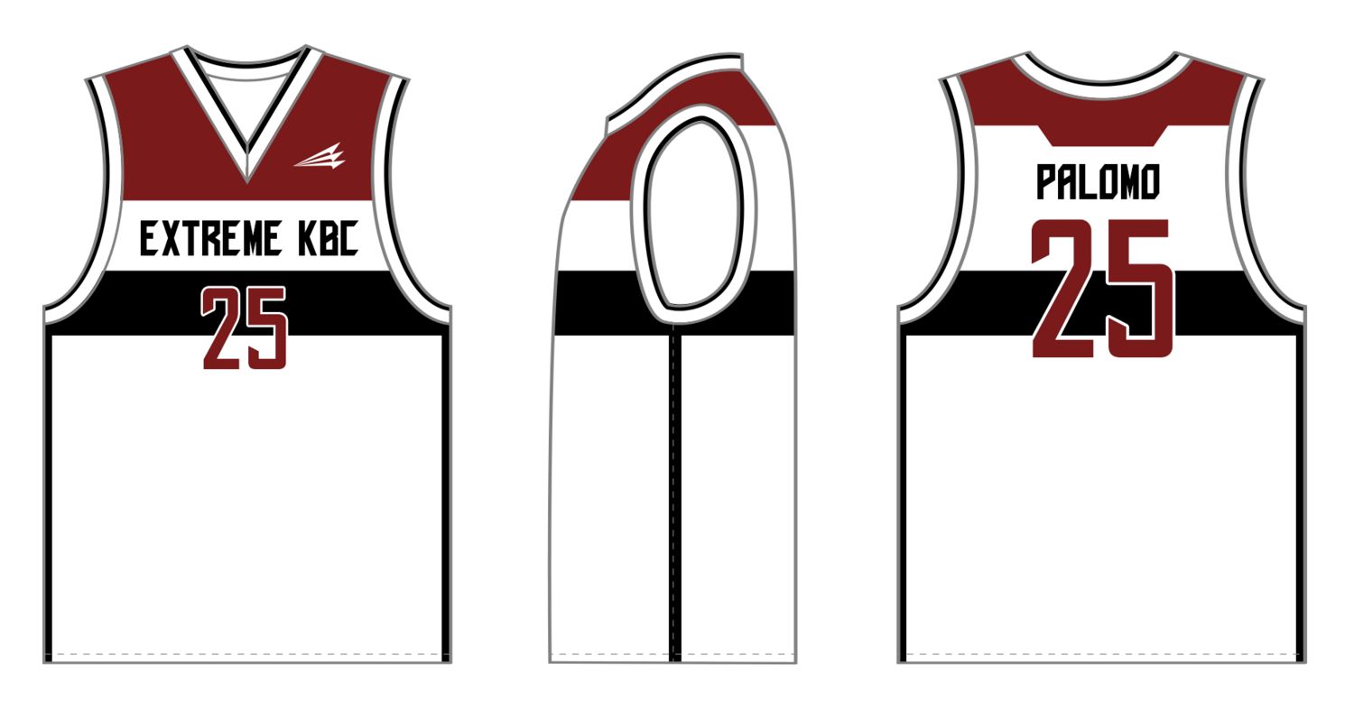 Extreme KBC Custom HexaFlex Basketball Jersey #J2B