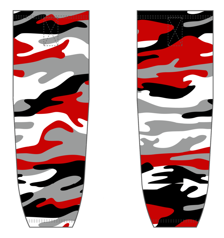 Chattahoochee Valley Warriors Custom Hockey Socks #HS5