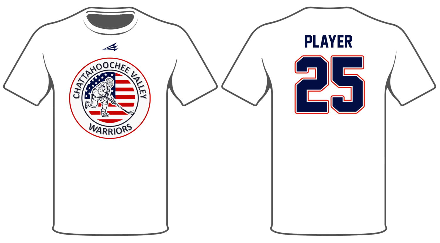 Chattahoochee Valley Warriors Custom HyperTee #HT1
