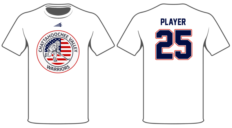 Chattahoochee Valley Warriors Custom HyperTee #HT1