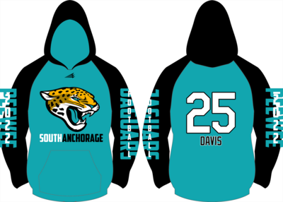 South Anchorage Jaguars Custom Vulcan Hoodie #VH8