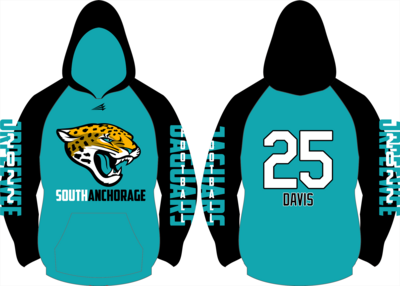 South Anchorage Jaguars Custom Vulcan Hoodie #VH7
