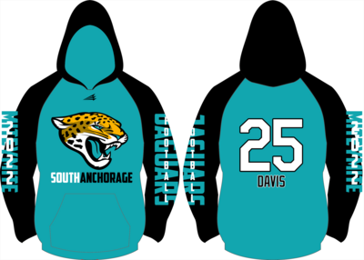 South Anchorage Jaguars Custom Vulcan Hoodie #VH10