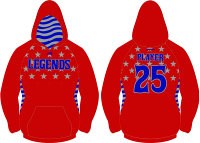 Legends Custom Vulcan Hoodie #VH3