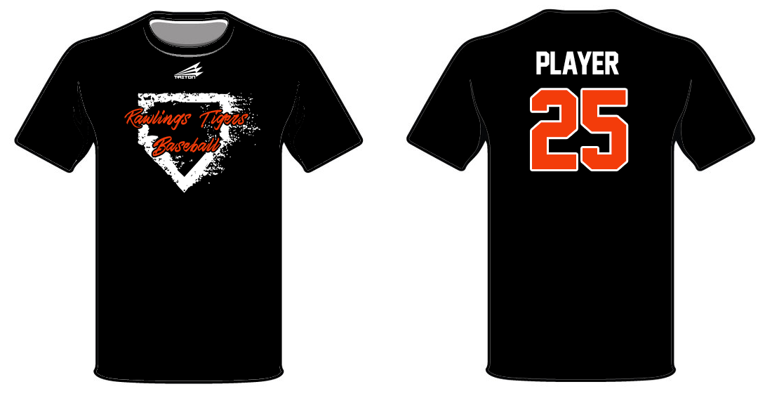 Rawlings Tigers Custom HyperTee #HT1