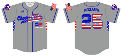 Arkansas Chosen Few Custom HexaFlex Baseball Jersey #J5B