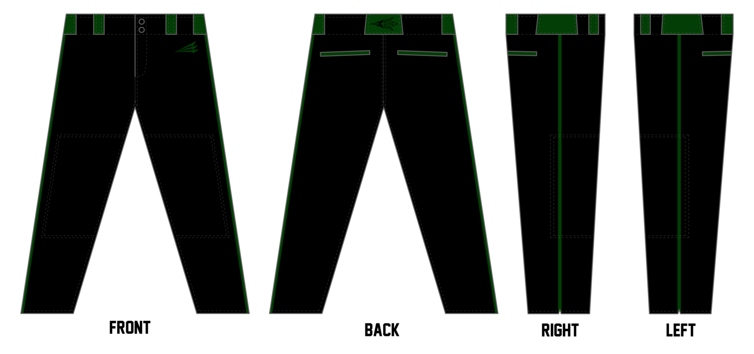 Pacifica Tritons Custom Relaxed Baseball Pant #BP14B