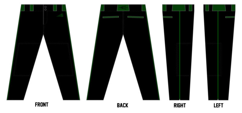 Pacifica Tritons Custom Relaxed Baseball Pant #BP14B