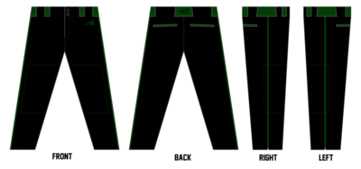 Pacifica Tritons Custom Relaxed Baseball Pant #BP14B