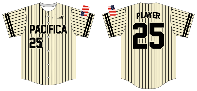 Pacifica Tritons Custom NanoDri Baseball Jersey #J13C