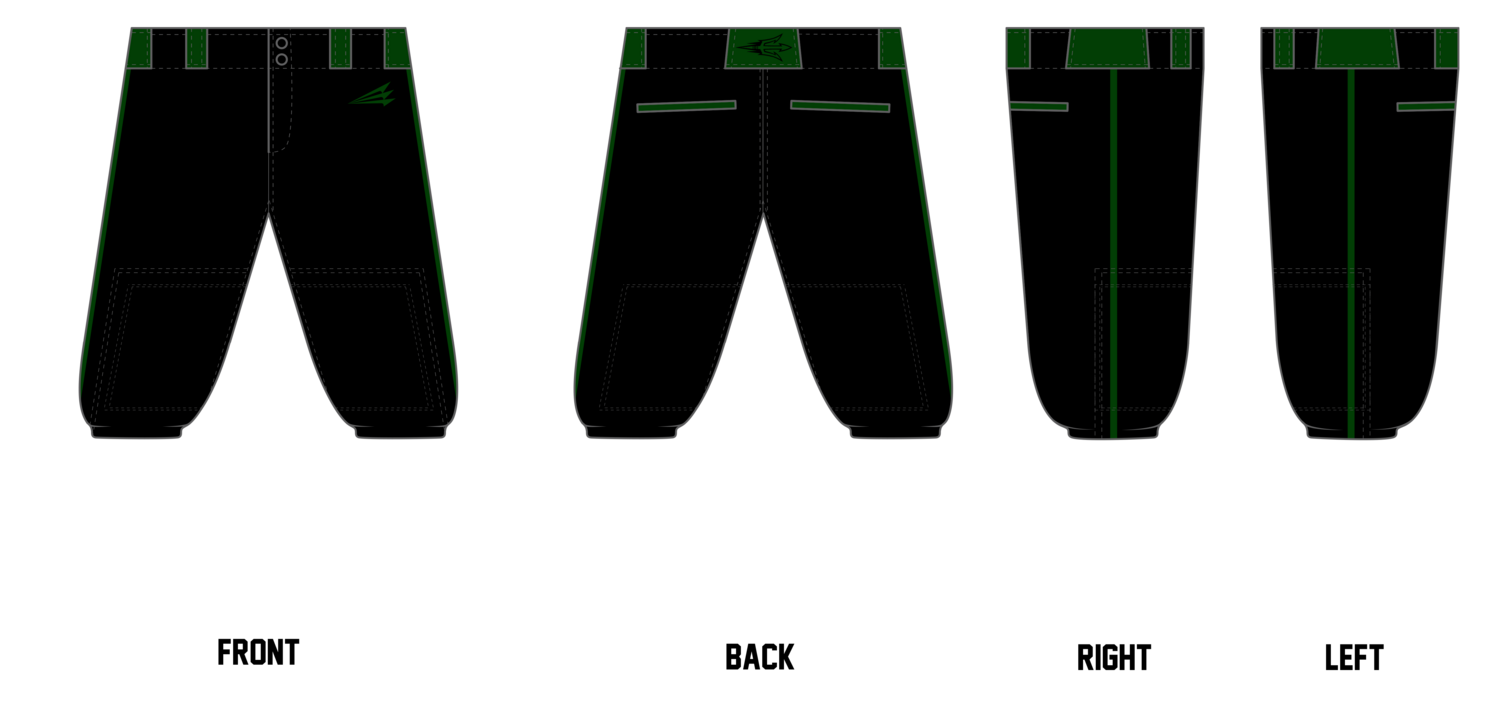 Pacifica Tritons Custom Knicker Baseball Pant #BP14BXX