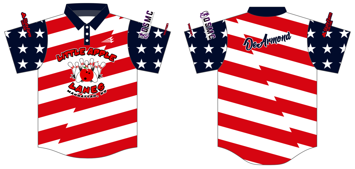 Little Apple  Lanes Custom HyperPolo #HP4