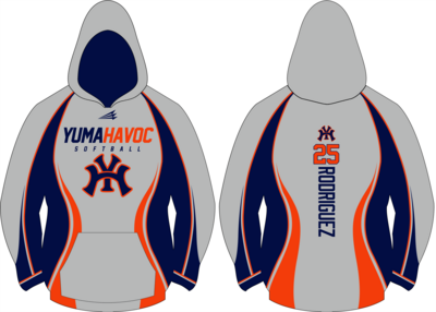 Yuma Havoc Custom Vulcan Hoodie #VH4C