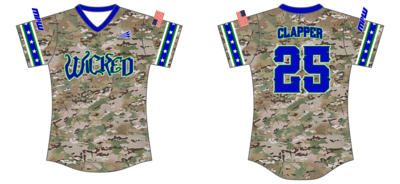 Wicked 09 Custom NanoDri Softball Jersey #J2B