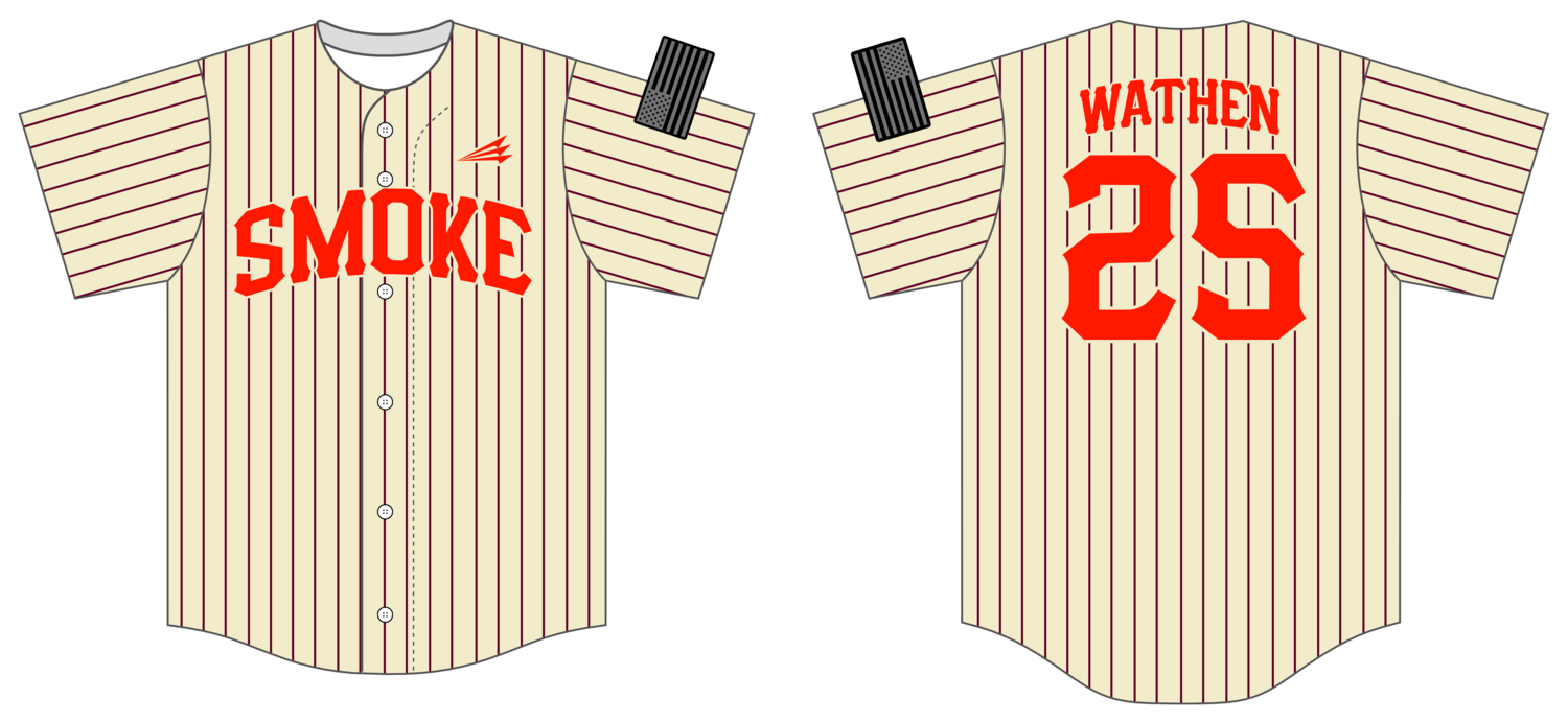 South Shore Smoke Custom HexaFlex Baseball Jersey #J8B