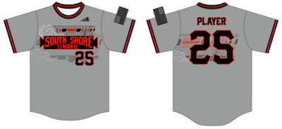 South Shore Smoke Custom HexaFlex Baseball Jersey #J9B