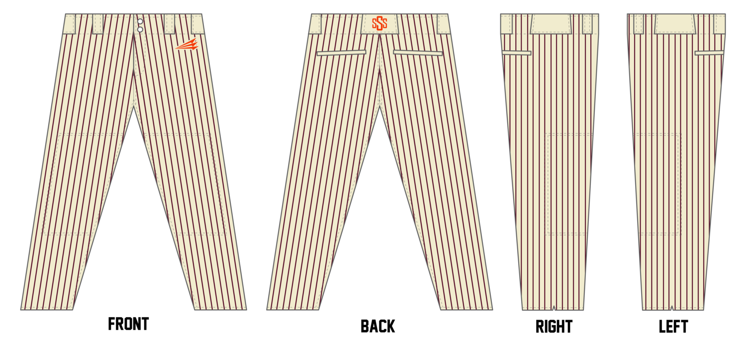 South Shore Venom Custom Relaxed Baseball Pant #BP8B