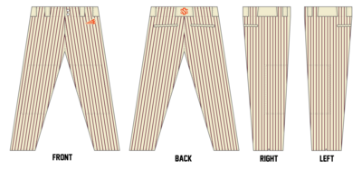 South Shore Venom Custom Relaxed Baseball Pant #BP8B