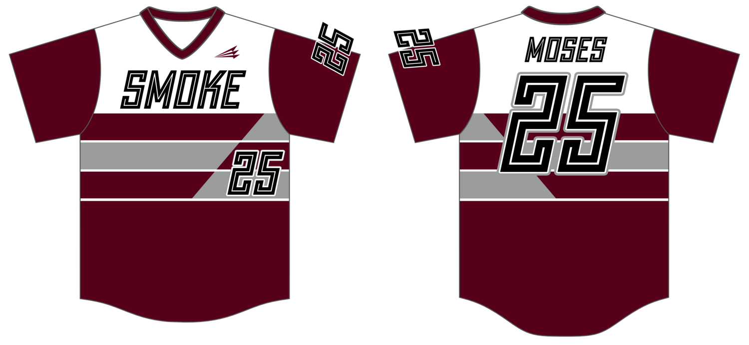 South Shore Smoke Custom HexaFlex Baseball Jersey #J1B