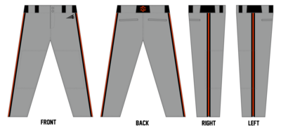 South Shore Venom Custom Relaxed Baseball Pant #BP9B