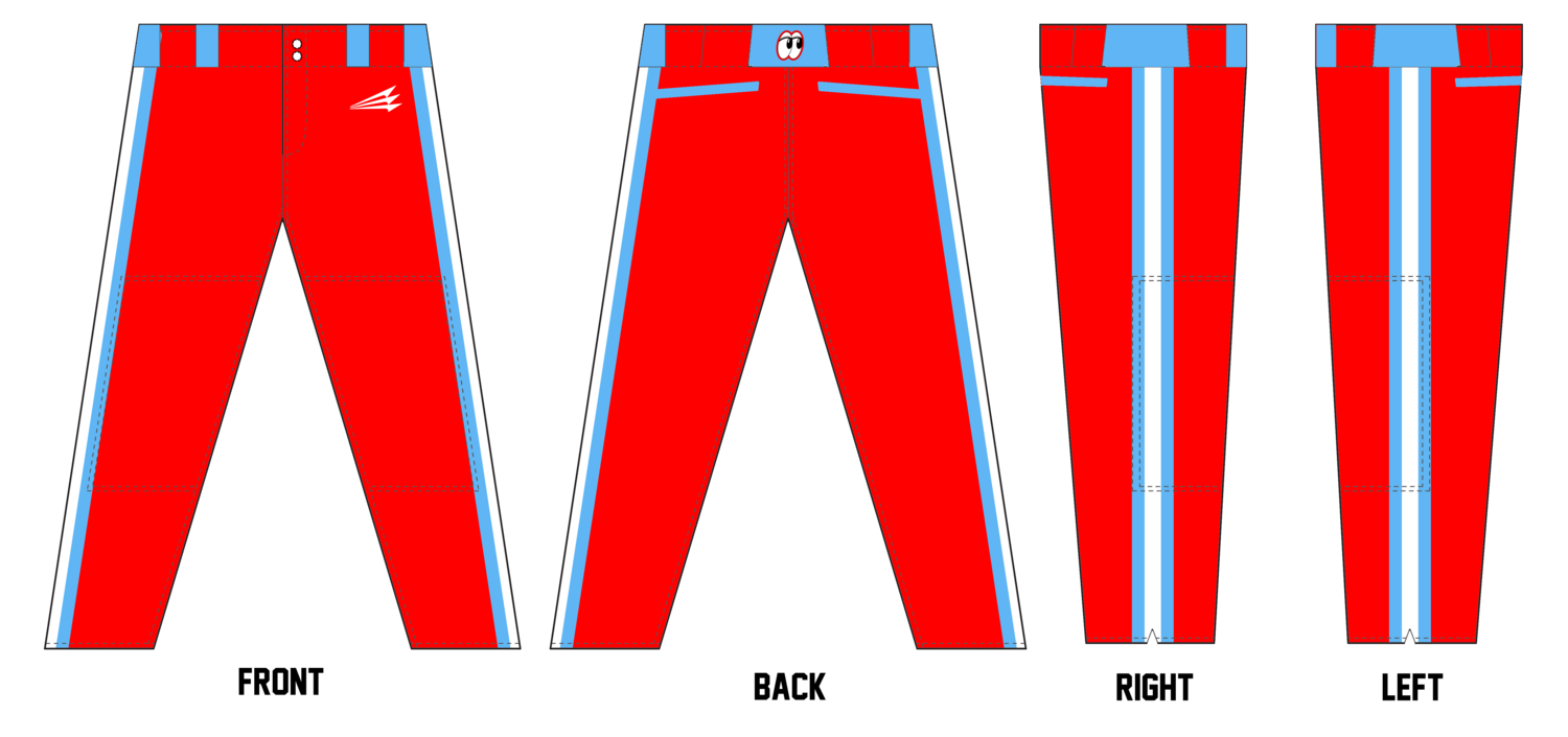 SW Lookouts Custom Long Relaxed Baseball Pant #BP4c