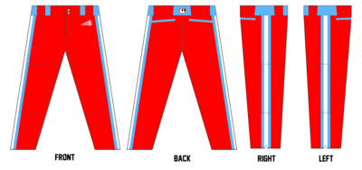 SW Lookouts Custom Long Relaxed Baseball Pant #BP4c