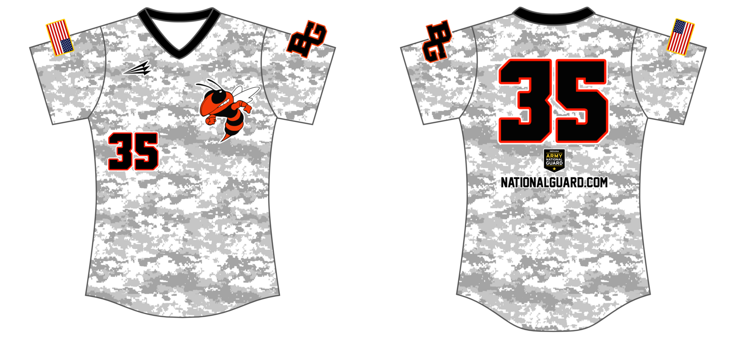 Beech Grove High School Custom HexaFlex Softball Jersey #J5