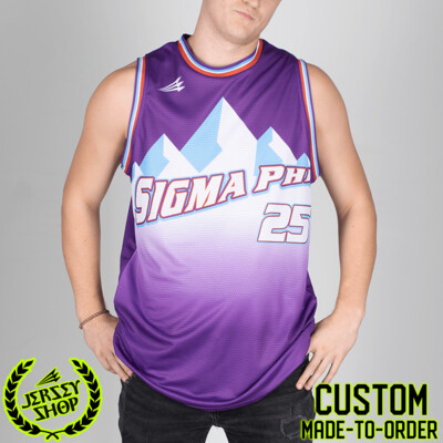 Sigma Phi Custom Basketball Jersey