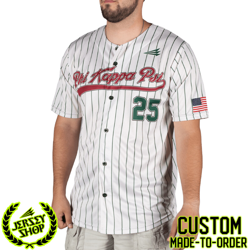 Phi Kappa Psi Custom Baseball Jersey