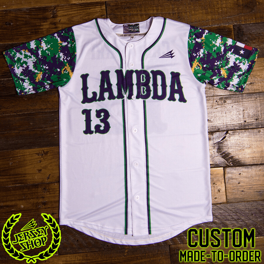 Lambda Custom Baseball Jersey Design