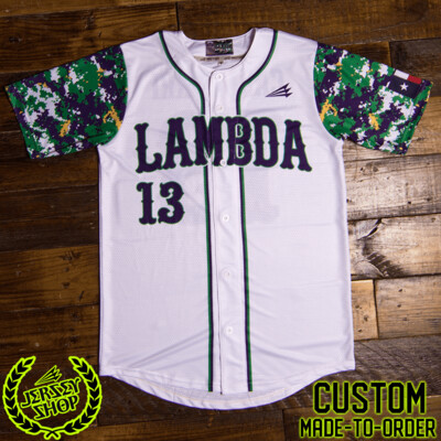 Lambda Custom Baseball Jersey Design