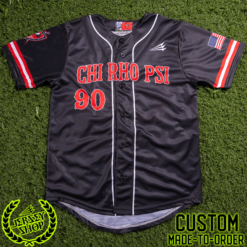 Chi Rho Psi Custom Baseball Jersey #J2c