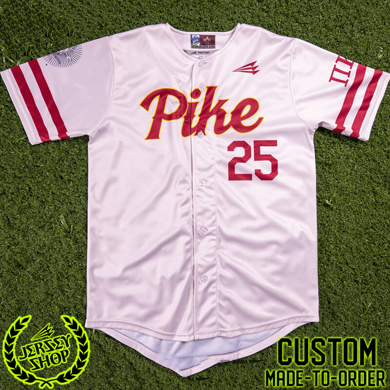 Pi Kappa Alpha (Pike) Custom Baseball Jersey
