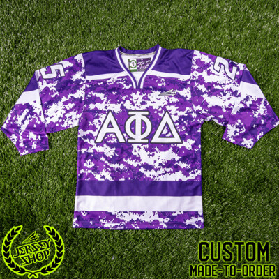 Alpha Phi Delta Custom Hockey Jersey