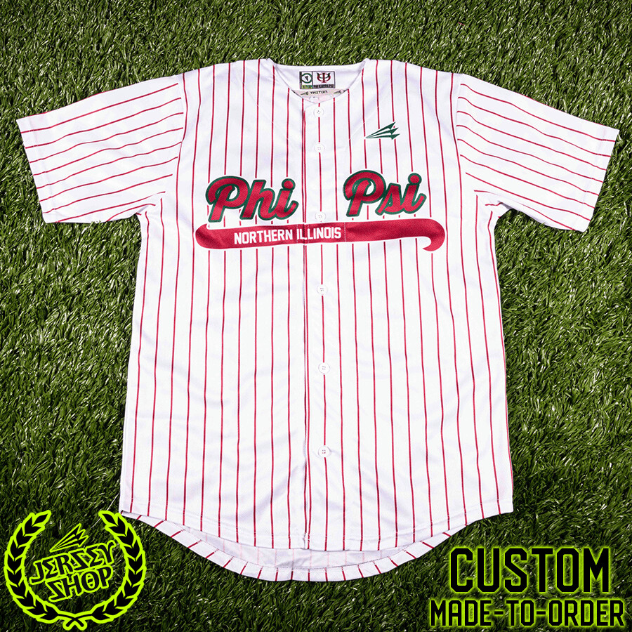 Phi Kappa Psi Custom Baseball Jersey