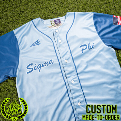 Sigma Phi Custom Baseball Jersey