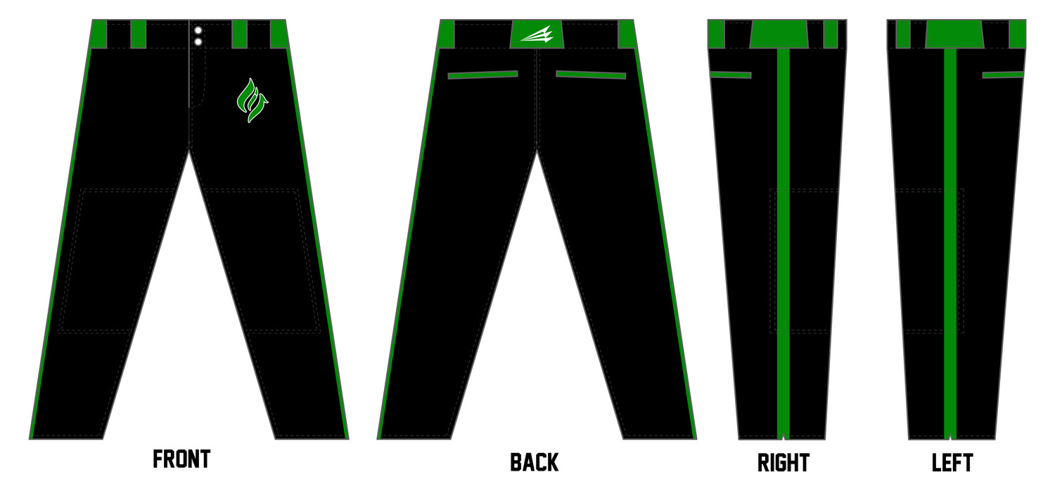 L.I.T (Souza) Custom Long Relaxed Baseball Pant #BP3B