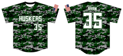 Yorktown Huskers Custom NanoDri Baseball Jersey #J16