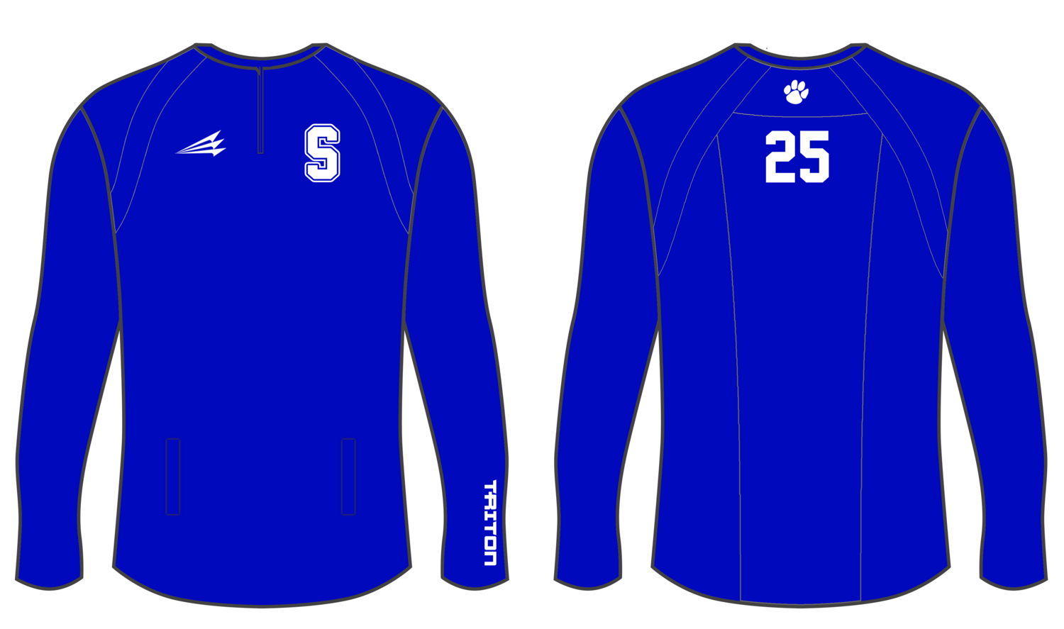 Southern Academy Cougars Custom Longsleeve Cage Jacket #CC1