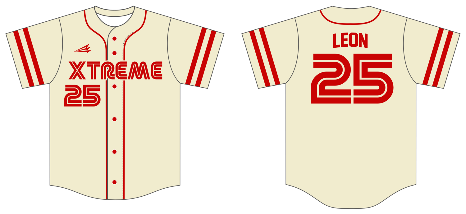 Team Xtreme Custom NanoDri Baseball Jersey #J22d