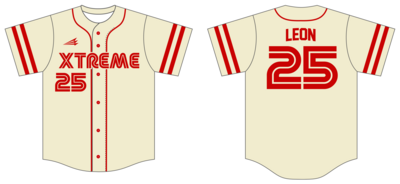 Team Xtreme Custom NanoDri Baseball Jersey #J22d