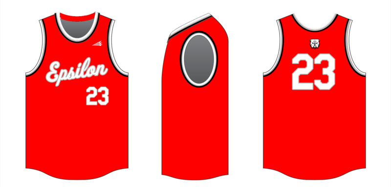 Epsilon Phi Upsilon Custom NAnoDri Basketball Jersey #J4