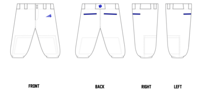 Southern Academy Cougars Custom Knicker Baseball Pant #BP4b