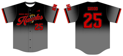 Hoosier North Hawks Custom HexaFlex Baseball Jersey #J2