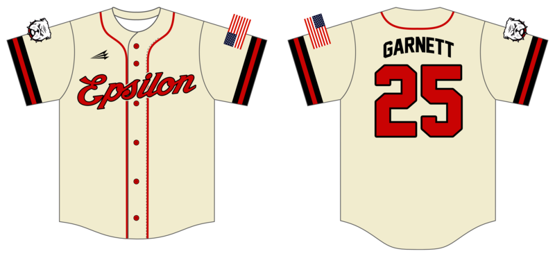 Epsilon Phi Upsilon Custom NanoDri Baseball Jersey #J2