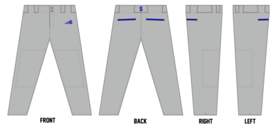 Southern Academy Cougars Custom ProFit Baseball Pant #BP3c