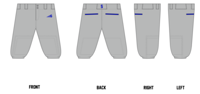 Southern Academy Cougars Custom Knicker Baseball Pant #BP3b