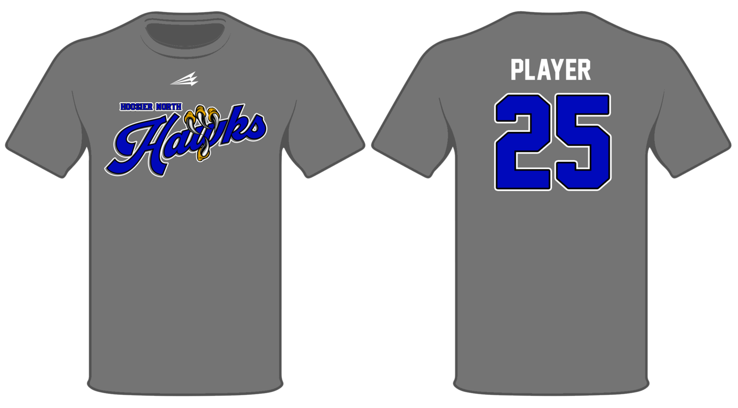 Hoosier North Hawks Custom HyperTee #HT1