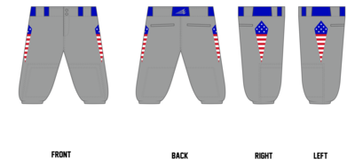 Arkansas Chosen Few Custom Knicker Baseball Pant #BP1B